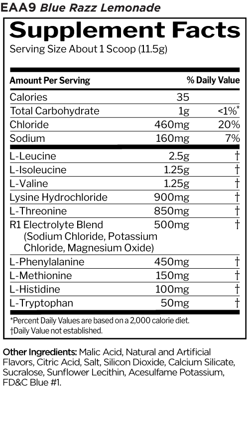 Essential Amino 9